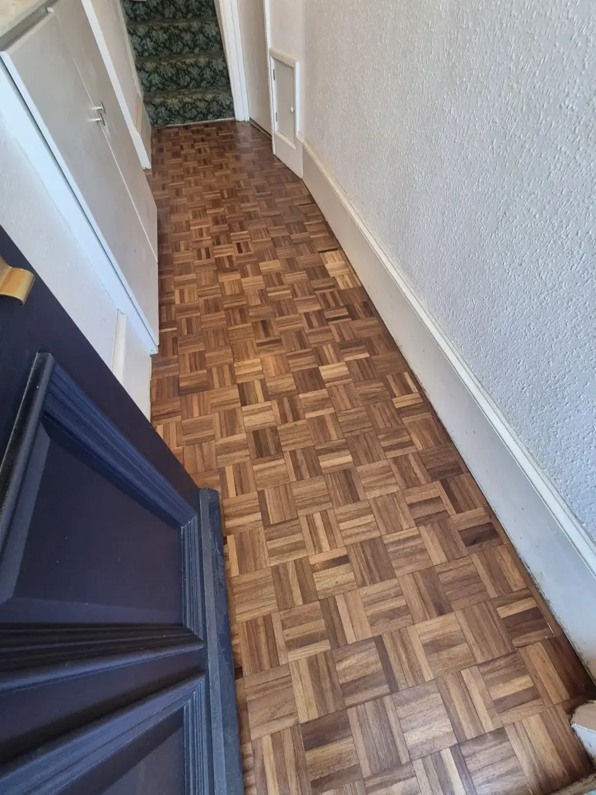 Basketweave Parquet Restoration in Eastbourne